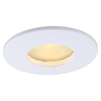 Светильник встраиваемый Arte Lamp Aqua A5440PL-1WH 220В GU10 50Вт IP44 Белый 70мм картинка 